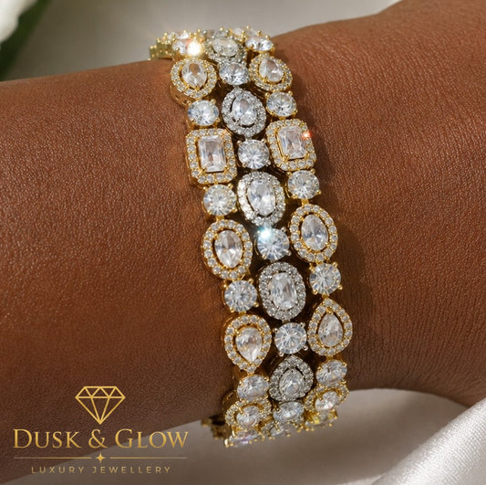 Crystal Bracelet Stack