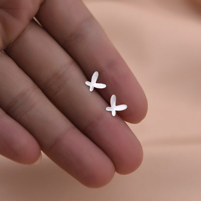 S925 Sterling Silver Butterfly Stud Earrings Women Ladies Girls Jewelry Gift NEW5