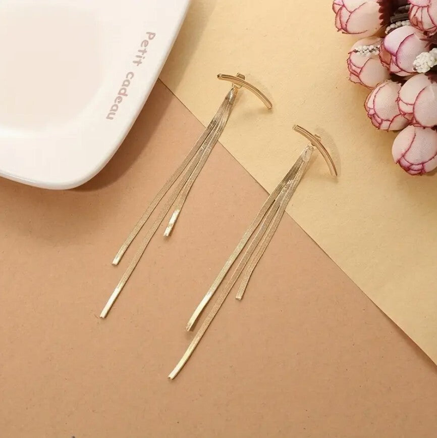NEW UK Women Ladies Fashion Sterling Silver Gold Dangle Drop Stud Earrings Gift3