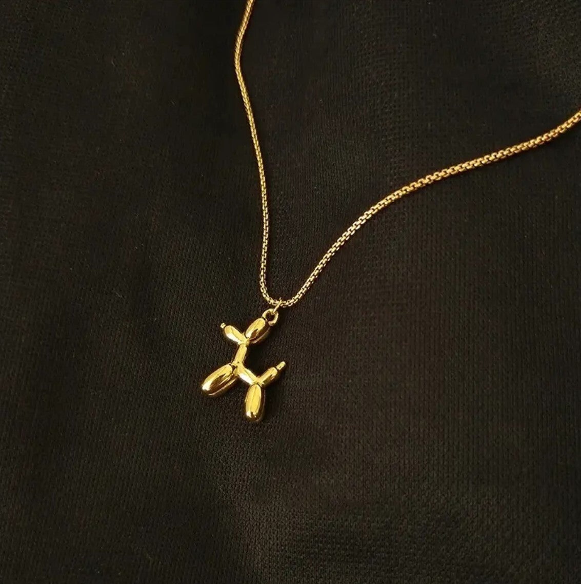 Dog Charm Necklace Pendant Luxury Women Ladies Girls Jewellery Gift UK NEW2