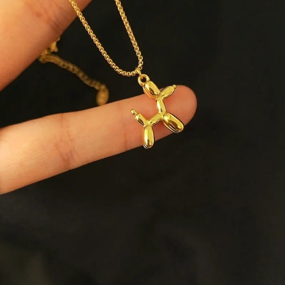 Dog Charm Necklace Pendant Luxury Women Ladies Girls Jewellery Gift UK NEW3