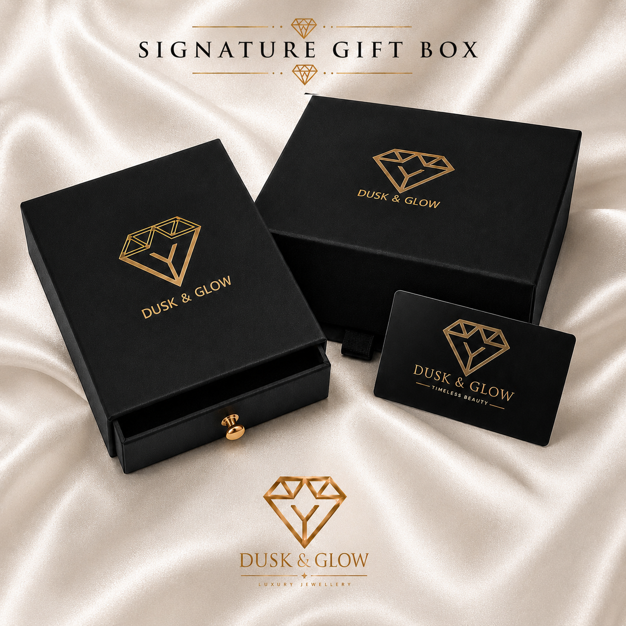 Luxury 18ct Gold Bracelet Stack