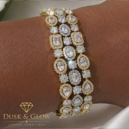 Crystal Bracelet Stack